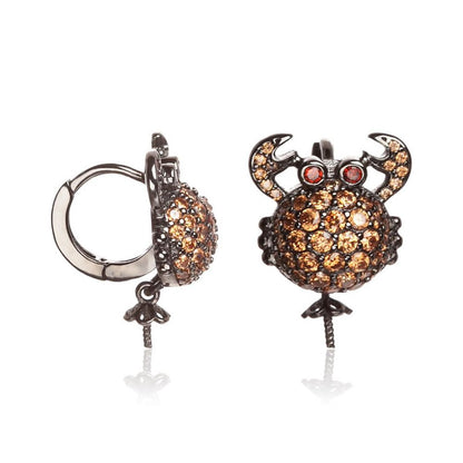 Lancaster Bicolor Silver Earrings 1.2MM,1728,67434610848,Accessories,Bicolor,Earrings - Jewellery - Accessories,Jewellery - Accessories,Lancaster,New with tags,Women