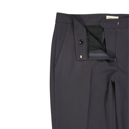 BLANCA VITA Gray Elastane Casual Pants