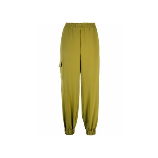 BLANCA VITA Bicolor Elastane Casual Pants