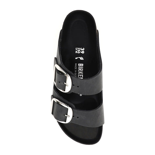 Birkenstock big buckle arizona slides