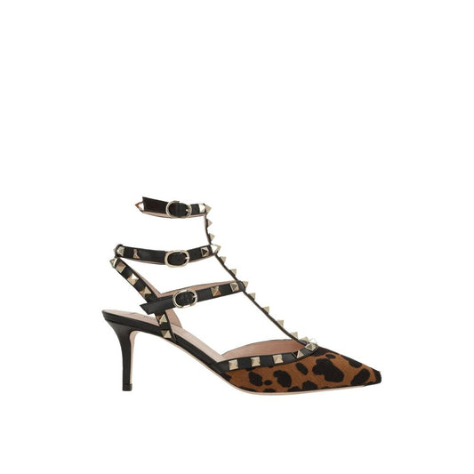 Valentino Garavani Black Calfskin High Heel Pumps 1728,75611013280,Black,EU35/US5,EU37/US7,High Heel - Pumps - Shoes,New with tags,Pumps - Shoes,Shoes,Valentino Garavani,Women