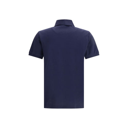 Etro Blue Cotton Polo Shirt 1728,72470364320,Blue,Clothing,Etro,Men,New with tags,Polo Shirts - T-Shirts - Clothing,T-Shirts - Clothing,XL