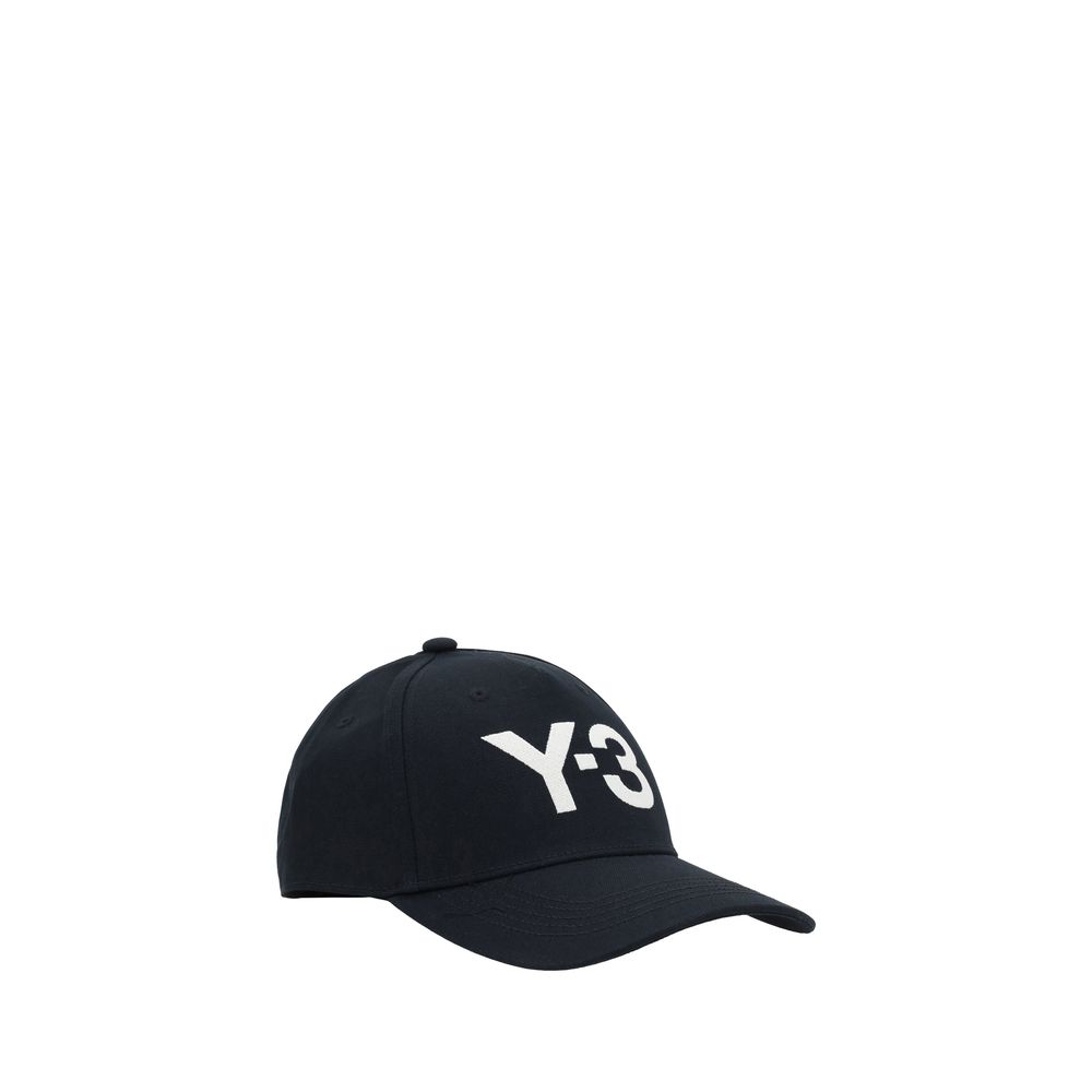 Y-3 Black Cotton Cap (Baseball Hat) 1728,72470364320,Accessories,Black,Caps (Baseball Hat) - Hats - Accessories,Hats - Accessories,Men,New with tags,UNI,Y-3
