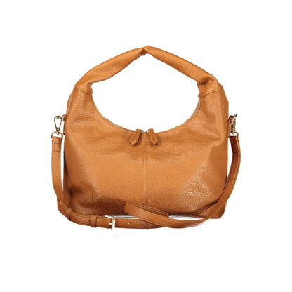 Valentino Brown Polyethylene Handbag