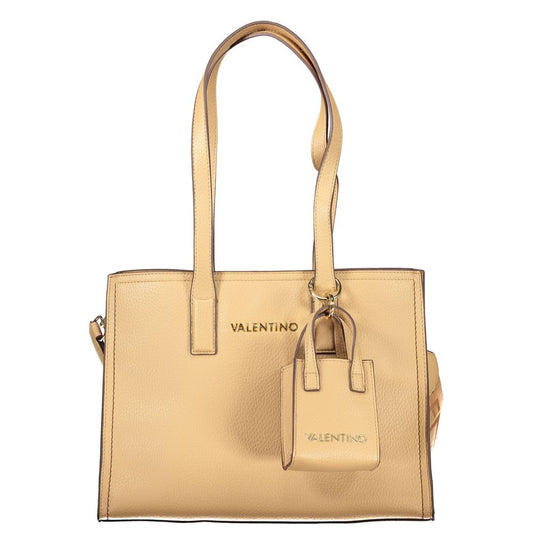 Valentino Beige Polyethylene Handbag