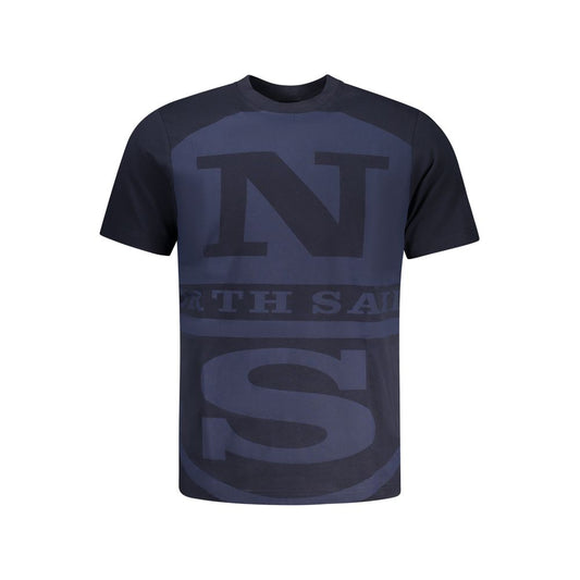North Sails Blu Cotton Men T-Shirt 1728,3XL,67403481248,Blue,Clothing,L,M,Men,New with tags,North Sails,S,T-Shirts - Clothing,T-Shirts - T-Shirts - Clothing,XL,XXL