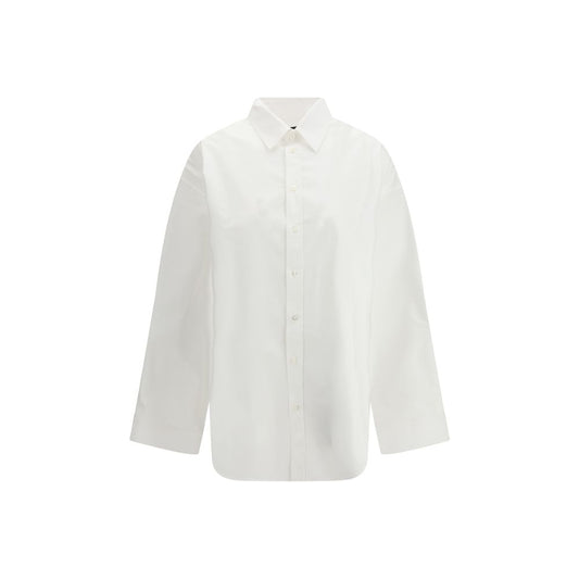 Balenciaga White Cotton Dress Shirt 1728,34 | XXS,72470364320,Balenciaga,Clothing,Dress Shirts - Shirts - Clothing,New with tags,Shirts - Clothing,White,Women