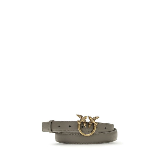 PINKO Brown Calf Leather Bos Taurus Regular Belt 1728,72470364320,Accessories,Belts - Accessories,Brown,L,M,New with tags,PINKO,Regular Belts - Belts - Accessories,S,Women,XS