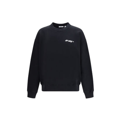 Off-White Black Cotton Sweatshirt 1728,72470364320,Black,Clothing,L,M,Men,New with tags,Off-White,Sweaters - Clothing,Sweatshirts - Sweaters - Clothing,XL