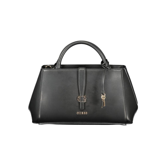 Guess Jeans Black Polyurethane Women Handbag