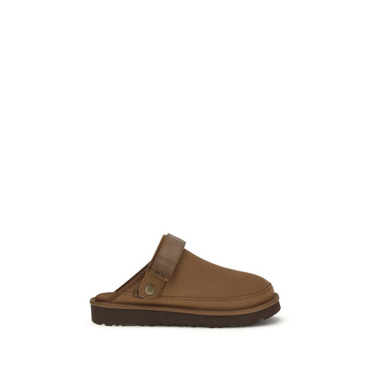 UGG Brown Calf Leather Bos Taurus Mules 1728,72470364320,Brown,EU40/US7,EU41/US8,EU42/US9,EU44/US11,EU45/US12,EU46/US13,Flats - Shoes,Men,Mules - Flats - Shoes,New with tags,Shoes,UGG