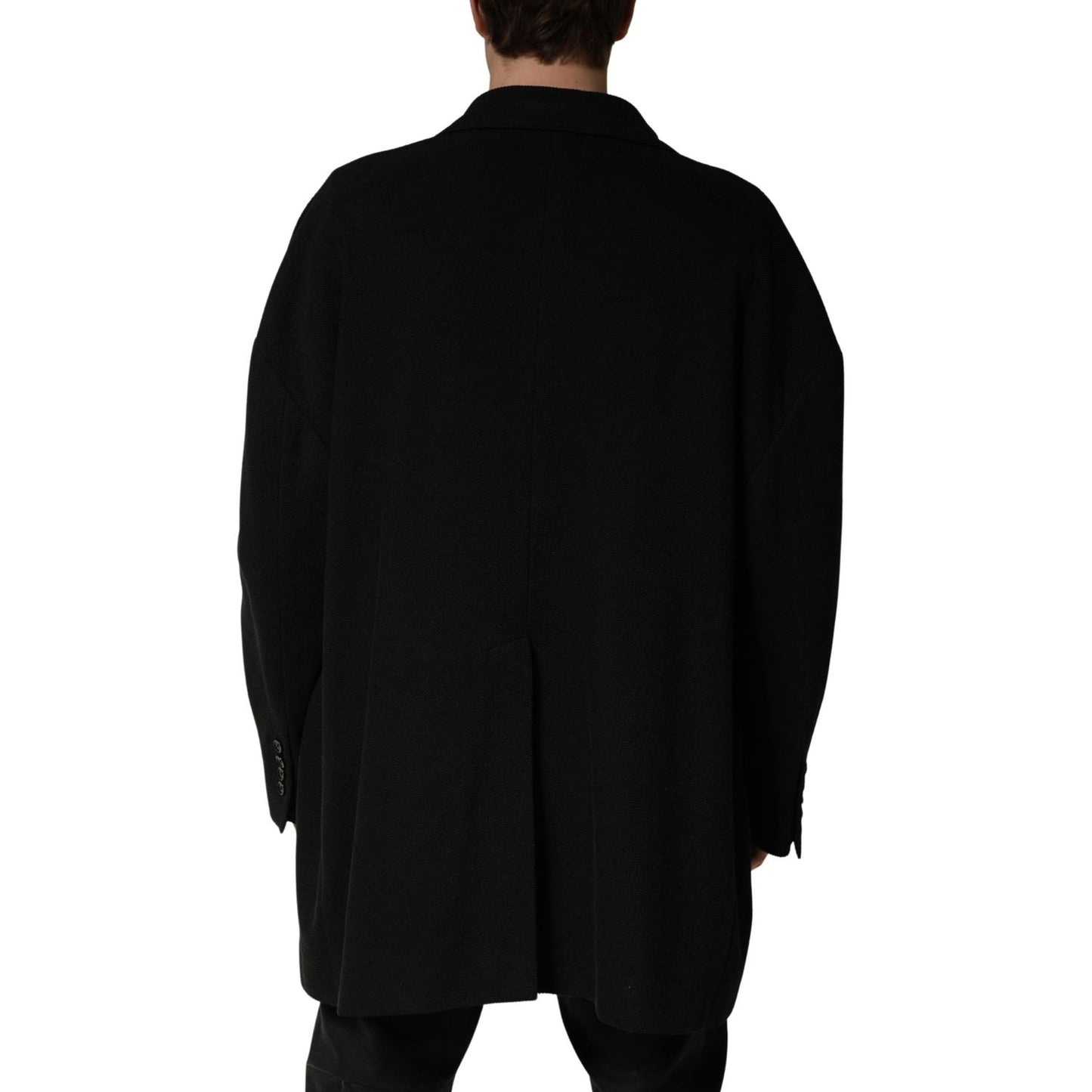 Dolce & Gabbana Black Double Breasted 2 Buttons Suit Jacket