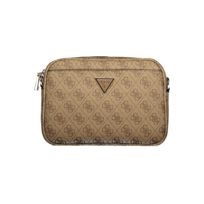 Guess Jeans Beige Polyurethane Women Handbag