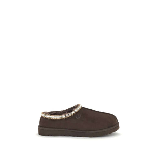 UGG Brown Leather Mules 1728,72470364320,Brown,EU41/US8,EU42/US9,EU43/US10,EU44/US11,EU45/US12,Flats - Shoes,Men,Mules - Flats - Shoes,New with tags,Shoes,UGG