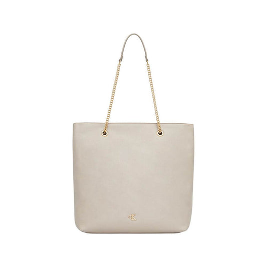 Calvin Klein Beige Polyethylene Handbag 1728,71956299936,Bags,Beige,Calvin Klein,Handbags - Bags,New with tags,Women