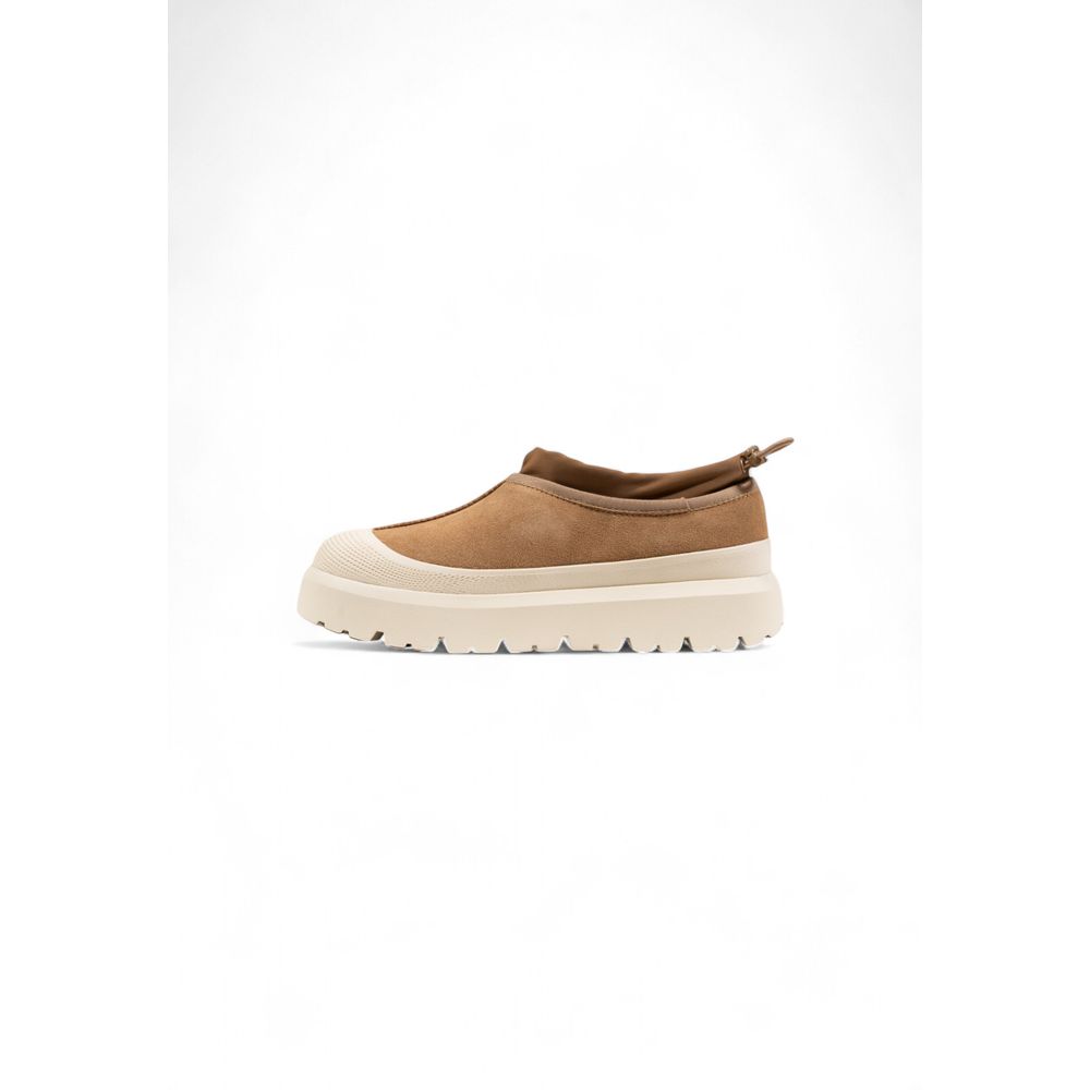 UGG Beige Suede Leather Clogs 1728,71956299936,Beige,Clogs - Flats - Shoes,EU 37 | US 4,Flats - Shoes,Men,New with tags,Shoes,UGG