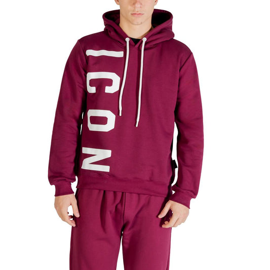 Icon Bordeaux Cotton Hoodie 1728,71956299936,Bordeaux,Clothing,Hoodies - Sweaters - Clothing,Icon,IT42 | XS,Men,New with tags,Sweaters - Clothing