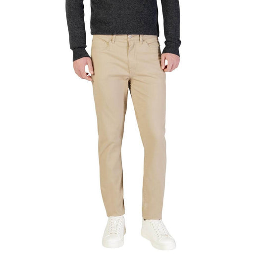 Borghese Beige Cotton Skinny Pants 1728,71956299936,Beige,Borghese,Clothing,IT48 | M,IT50 | L,Men,New with tags,Pants - Clothing,Skinny Pants - Pants - Clothing