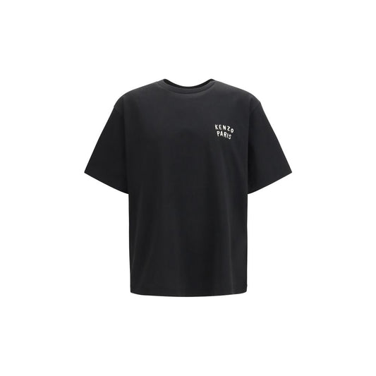 Kenzo Black Cotton T-Shirt 1728,72470364320,Black,Clothing,Kenzo,L,Men,New with tags,S,T-Shirts - Clothing,T-Shirts - T-Shirts - Clothing
