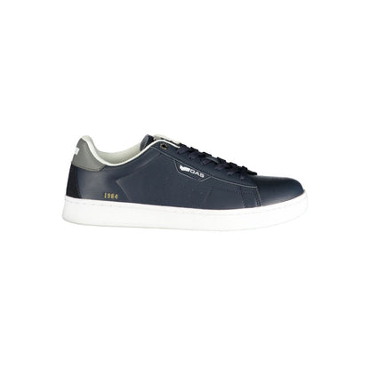 Gas Blue Polyurethane Men Sneaker 1728,67403481248,Athletic - Sneakers - Shoes,Blue,EU40/US7,EU41/US8,EU42/US9,EU43/US10,EU44/US11,EU45/US12,Gas,Men,New with tags,Shoes,Sneakers - Shoes