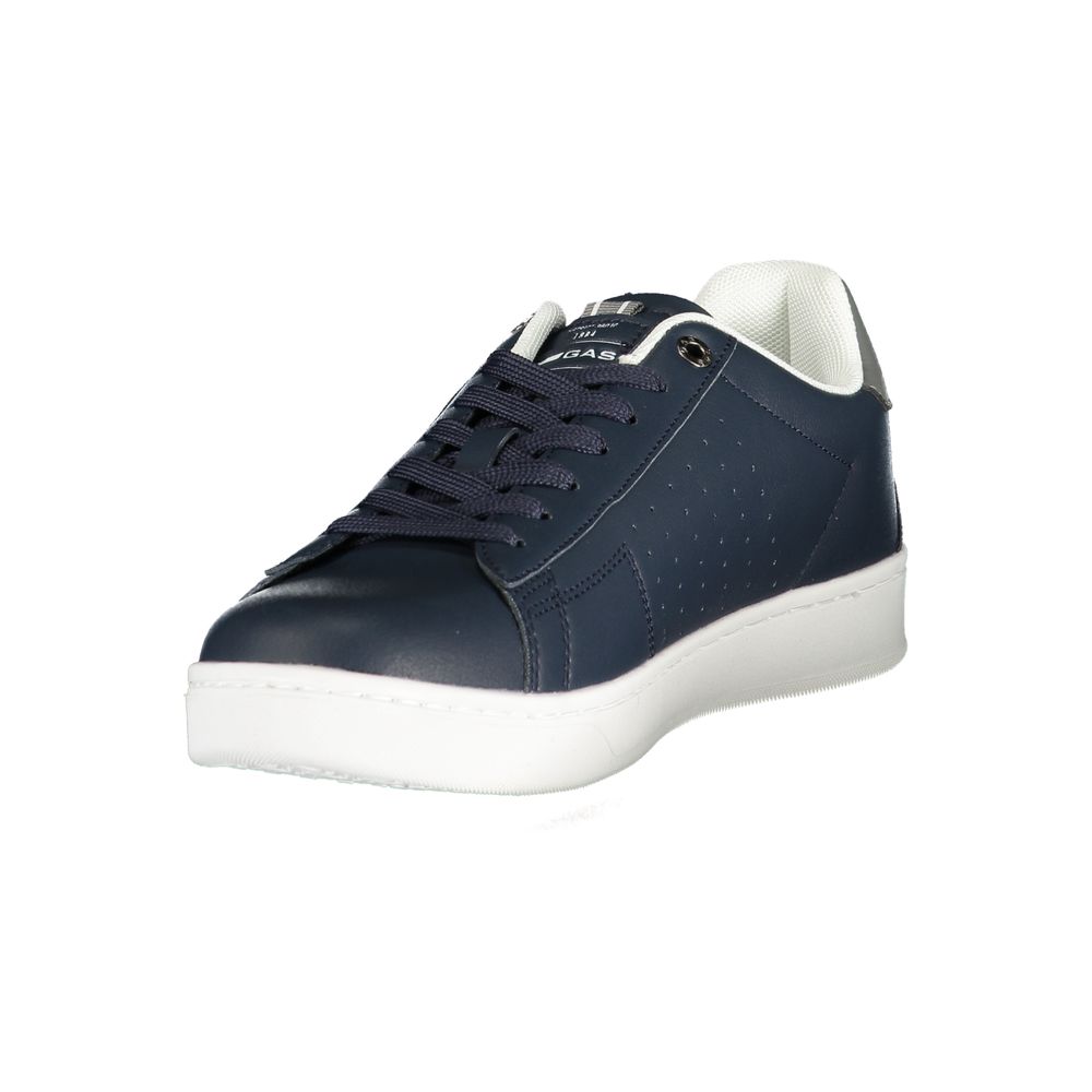 Gas Blue Polyurethane Men Sneaker 1728,67403481248,Athletic - Sneakers - Shoes,Blue,EU40/US7,EU41/US8,EU42/US9,EU43/US10,EU44/US11,EU45/US12,Gas,Men,New with tags,Shoes,Sneakers - Shoes