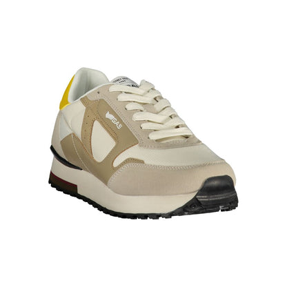 Gas Bianco Polyurethane Men Sneaker 1728,67403481248,Athletic - Sneakers - Shoes,EU40/US7,EU41/US8,EU42/US9,EU43/US10,EU44/US11,EU45/US12,Gas,Men,New with tags,Shoes,Sneakers - Shoes,White
