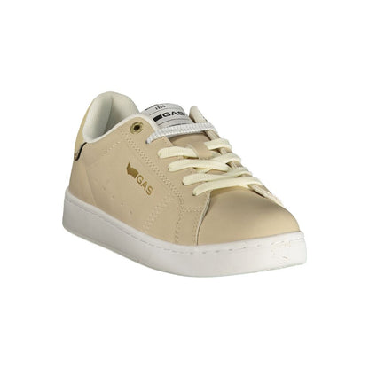 Gas Beige Polyester Women Sneaker 1728,67403481248,Athletic - Sneakers - Shoes,Beige,EU35/US5,EU36/US6,EU37/US7,EU38/US8,EU39/US9,EU40/US10,EU41/US11,Gas,New with tags,Shoes,Sneakers - Shoes,Women