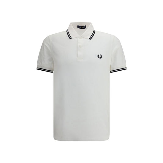 Fred Perry White Cotton Polo Shirt 1728,72470364320,Clothing,Fred Perry,L,M,Men,New with tags,Polo Shirts - T-Shirts - Clothing,S,T-Shirts - Clothing,White,XL
