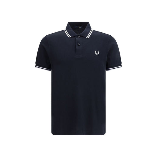 Fred Perry Blue Cotton Polo Shirt 1728,72470364320,Blue,Clothing,Fred Perry,L,M,Men,New with tags,Polo Shirts - T-Shirts - Clothing,S,T-Shirts - Clothing,XL