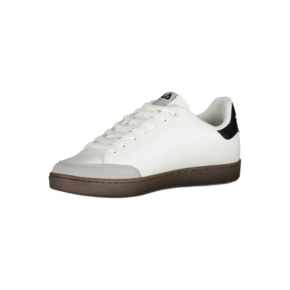 Fila White Polyurethane Men Sneaker 1728,67403481248,Athletic - Sneakers - Shoes,EU40/US7,EU41/US8,EU42/US9,EU43/US10,EU44/US11,EU45/US12,Fila,Men,New with tags,Shoes,Sneakers - Shoes,White