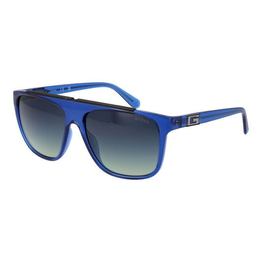 Guess Blue Stainless Steel Sunglasses 1728,67345776800,Accessories,Blue,Glasses and Sunglasses - Accessories,Guess,Men,New with tags,Sunglasses - Glasses and Sunglasses - Accessories