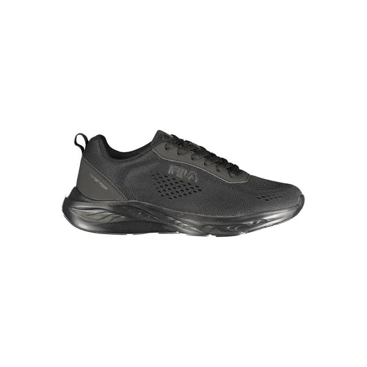 Fila Nero Polyurethane Men Sneaker 1728,67403481248,Athletic - Sneakers - Shoes,Black,EU40/US7,EU41/US8,EU42/US9,EU43/US10,EU44/US11,EU45/US12,Fila,Men,New with tags,Shoes,Sneakers - Shoes