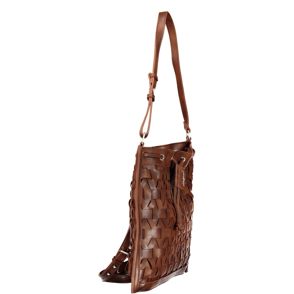 Desigual Brown Polyethylene Backpack