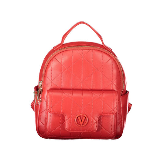 Mario Valentino Red Polyurethane Women's Backpack