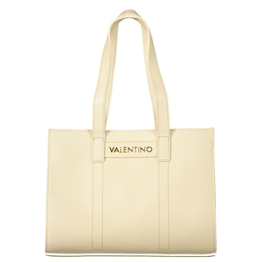 Valentino Beige Polyethylene Handbag