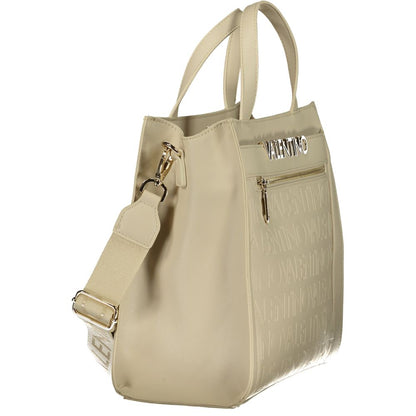 Valentino Beige Polyethylene Handbag