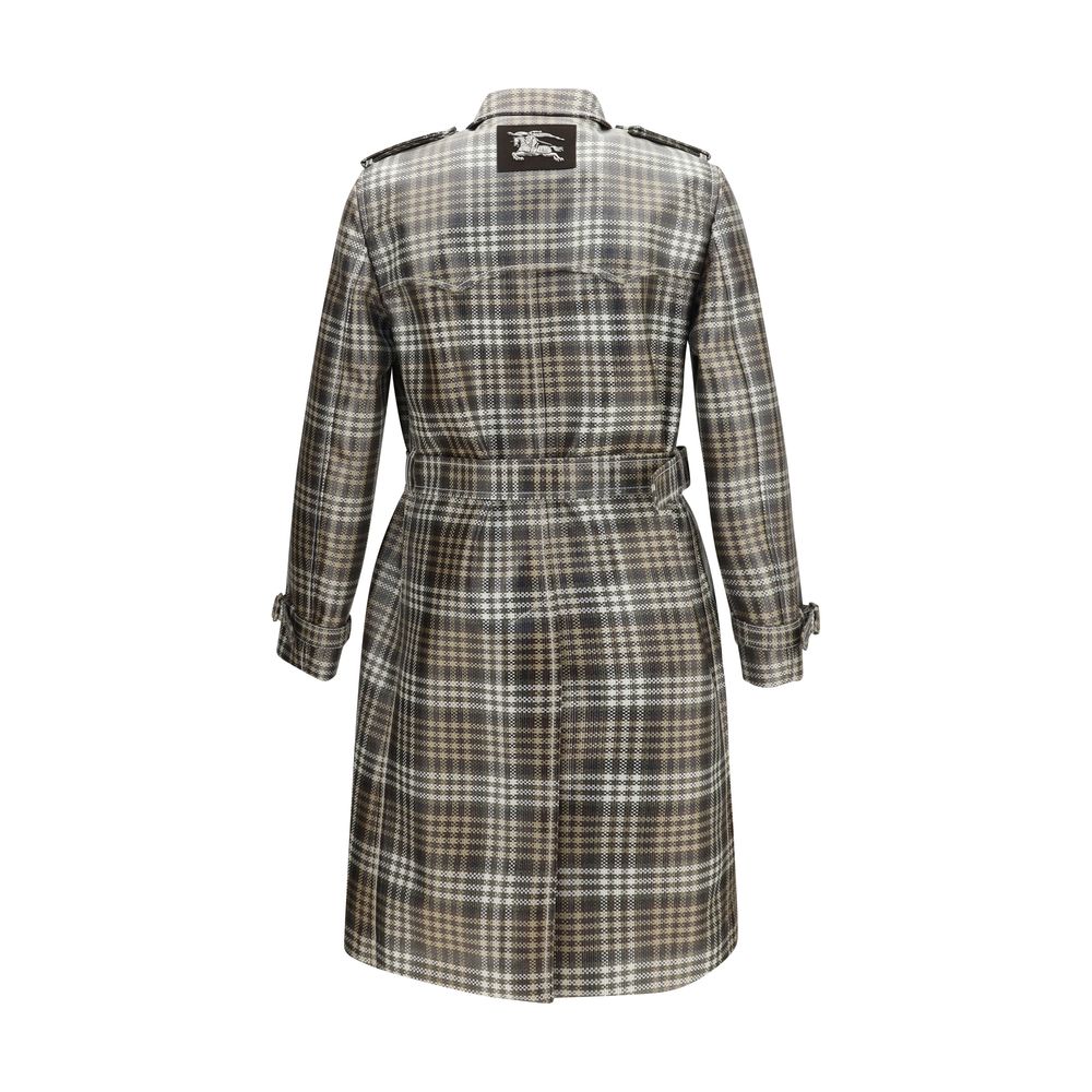 Burberry Brown Polyester Coat