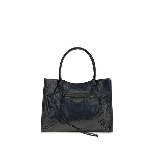 Balenciaga Black Lamb Ovis Aries Aries Shoulder Bag
