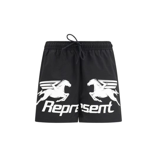 Represent Black Polyester Sportswear