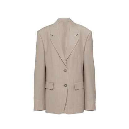 Prada Beige Mohair Blazer