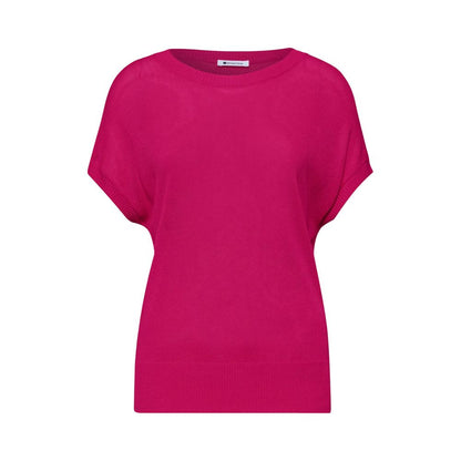 Street One Pink Viscose Sleeveles Sweater