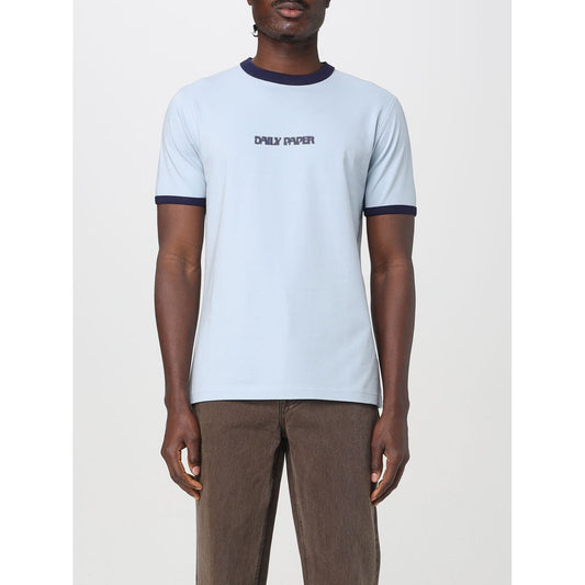 Daily Paper Blue Cotton T-Shirt