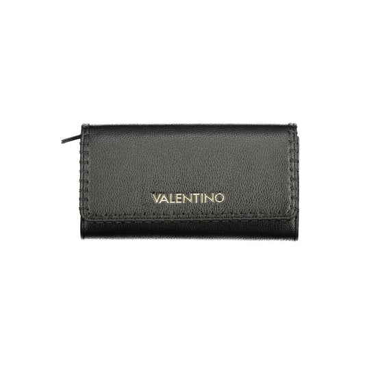 Valentino Black Polyurethane Women's Wallet