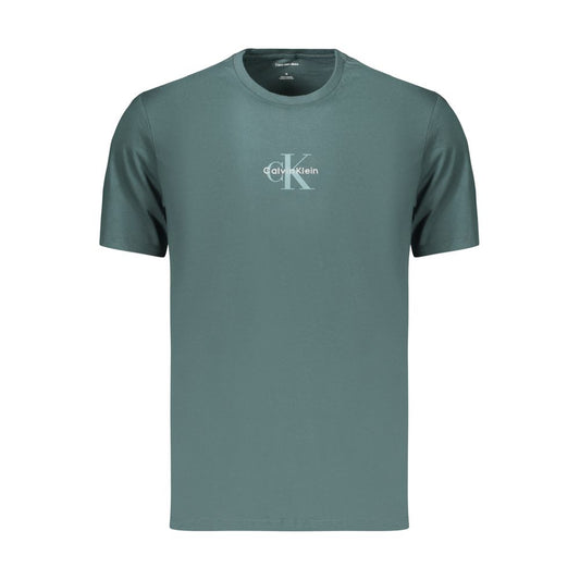 Calvin Klein Blue Cotton Men's T-Shirt