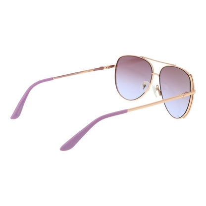 Guess Rose Gold Metal Sunglasses