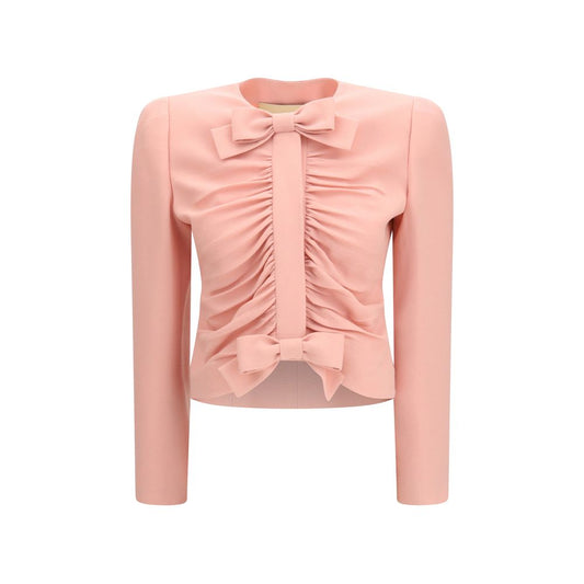 Valentino Multicolor Wool Oves Aries Full-Length Jacket
