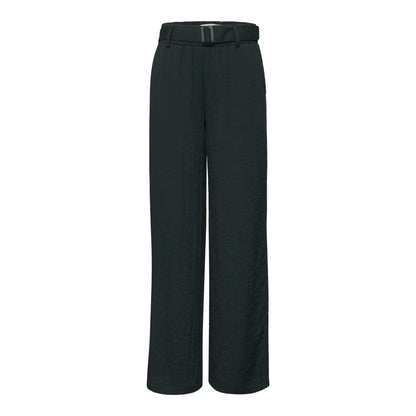 Street One Black Viscose Casual Pants