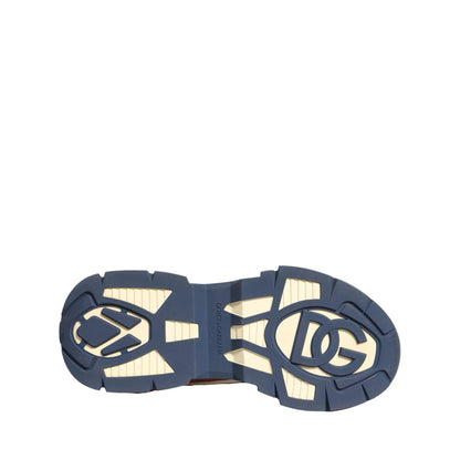 Dolce & Gabbana Multicolor Low Top Airmaster Sneakers Shoes