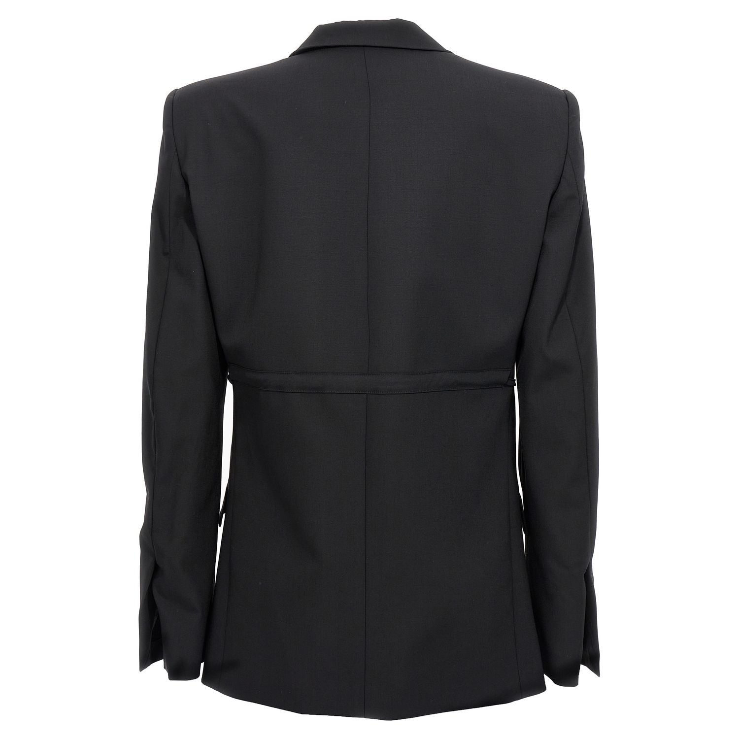 Nensi Dojaka Black Virgin Wool Blazer