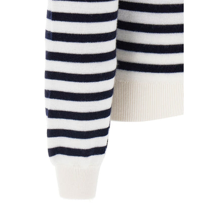 Khaite Bicolor Cashmere Cardigan